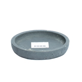 Lillepoti alustaldrik Domoletti RP16-516, must, 22 cm