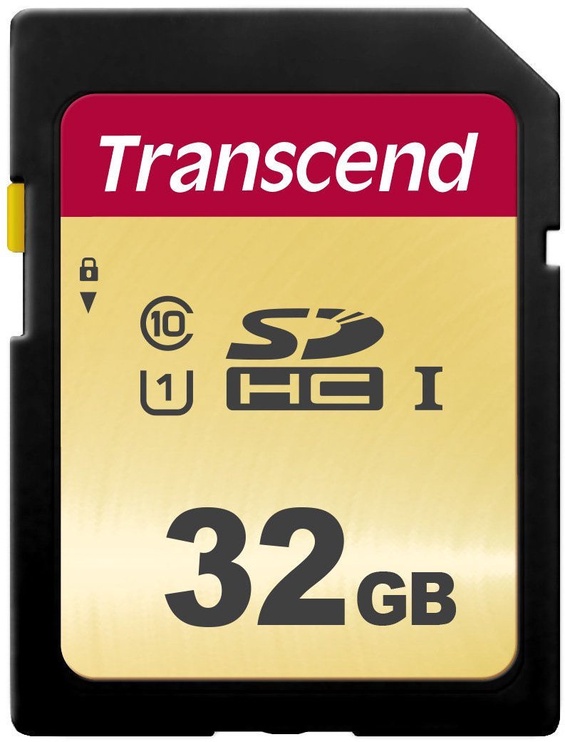 Atmiņas karte Transcend 500S CL10 UHS-I TS64GSDC500S, 32 GB
