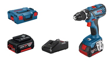 Дрель Bosch GSR 18V-28, 18 В, 4000 мАч