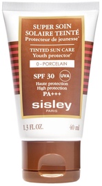 Kremas nuo saulės Sisley Super Soin Solaire Tinted Sun Care SPF30 Porcelain, 40 ml