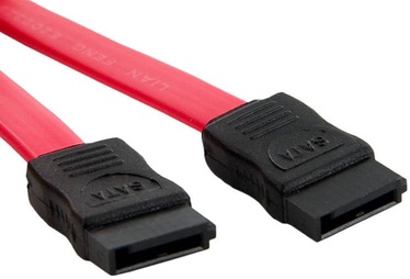 4World HDD Cable SATA 3 0.6m Red
