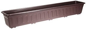 Puķu pods, kaste Verners 60985 Balcony Flower Pot Brown