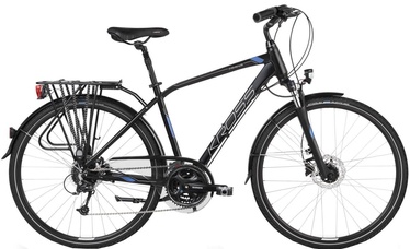 Kross Trans 7.0 28" M Black/Blue Matte 2019