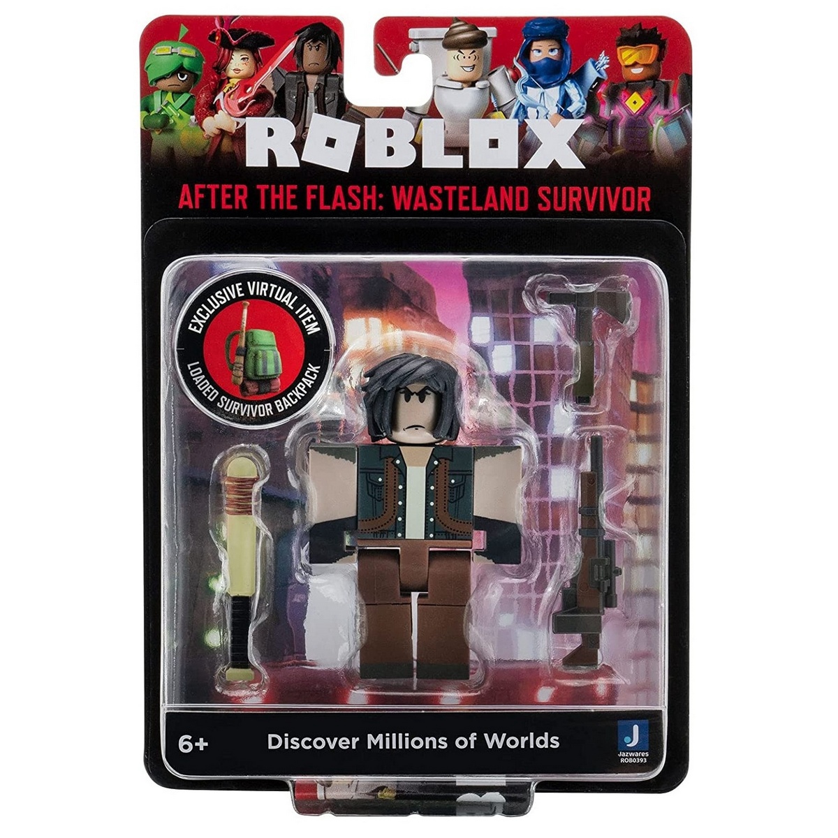 Фигурка-игрушка Jazwares Roblox After The Flash Wasteland Survivor, 4 шт. -  Ksenukai.lv