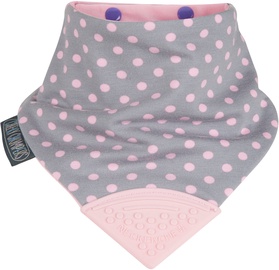 Прорезыватель Cheeky Chompers Polka Dot Pink