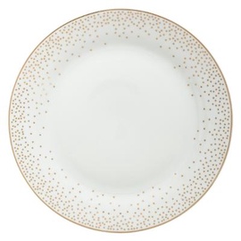 Taldrik Secret de Gourmet Jeanne Gold, kuldne/valge