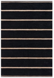 Ковер FanniK Sumu Black, черный, 200x290 см