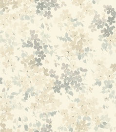 Tapetas flizelino pagrindu Rasch 716160 Selection Papier, gelsvas su pilkomis gėlėmis