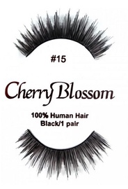 Cherry Blossom 100% Human Hair Eyelashes 15
