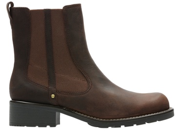 Gumijas zābaki Clarks, brūna, 39.5