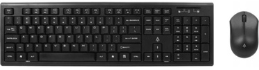 Klaviatūra Accura ACC-K1305 EN, melna, bezvadu