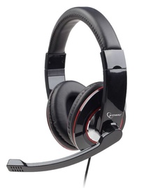Ausinės Gembird MHS-001 Glossy Black