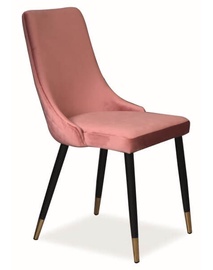 Ēdamistabas krēsls Signal Meble, rozā