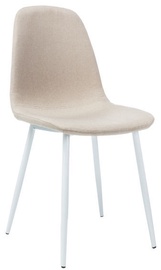 Signal Meble Chair Fox With White Legs Beige