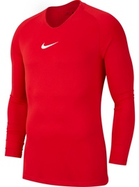 Футболка с длинными рукавами, мужские Nike Dry Park First Layer, красный, S
