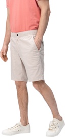 Audimas Cotton Lightwight Fabric Shorts Silver Cloud 58