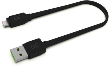 Vads Green Cell USB To Apple Lightning, USB/Apple Lightning, 25 cm, melna