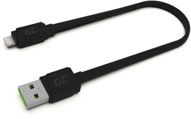 Vads Green Cell USB To Apple Lightning, USB/Apple Lightning, 0.25 m, melna