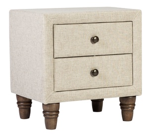 Home4you Sandra Nightstand Light Brown