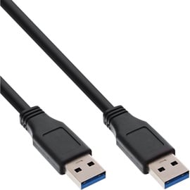 Juhe InLine USB 3.0 Cable Type A Black 1m