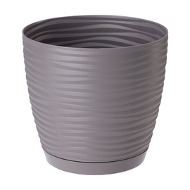 Form Plastic Flower Pot Sahara Petit Ø19cm 3040-063 Grey