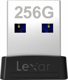 USB atmintinė Lexar S47, juoda, 256 GB