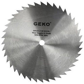 Geko Circular Saw Blade For Wood 500x32x40T
