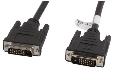 Lanberg Cable DVI-D / DVI-D Black 1.8m