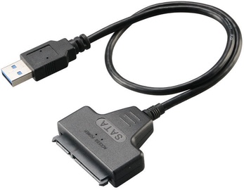 Akasa USB 3.0 To Sata Adapter Cable 0.4m Black