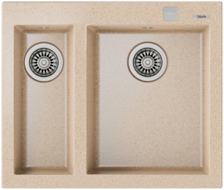Köögivalamu Teka 2B 590 TG Beige, kivi, 590 mm x 500 mm x 208 mm