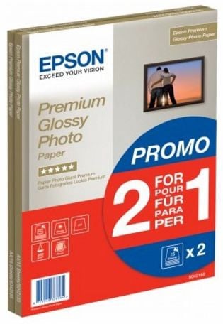 Фотобумага Epson C13S042169 A4 Glossy 15 2-pack