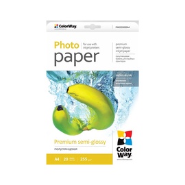 Fotopopierius ColorWay Premium, blizgus, A4