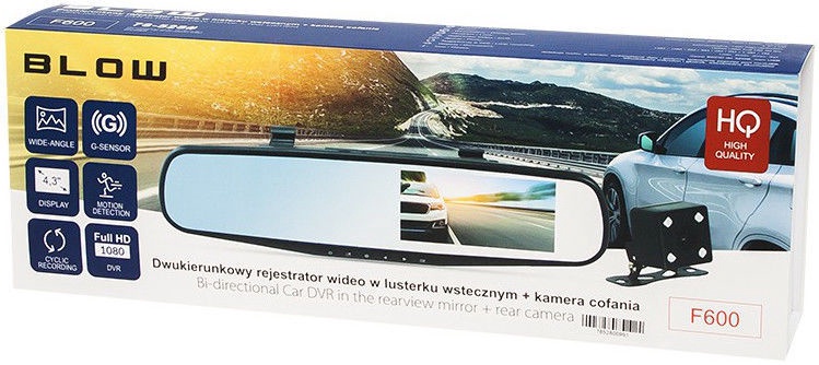 Videoregistraator Blow Blackbox DVR F600