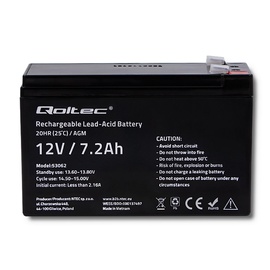 UPS akumulators Qoltec 53062