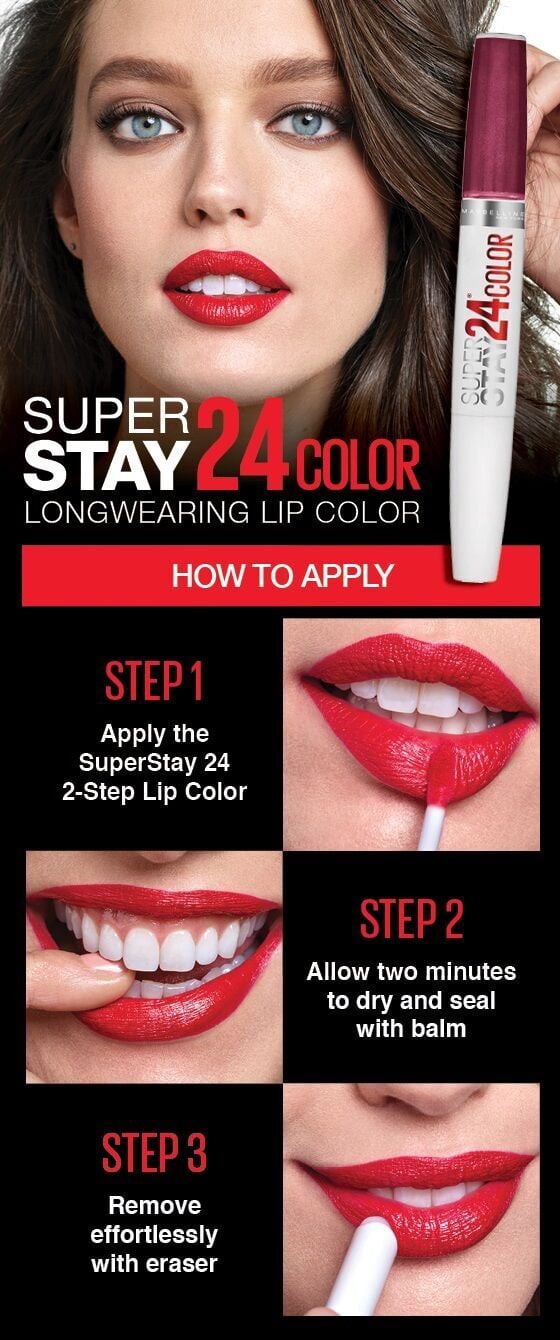 maybelline two step lipstick