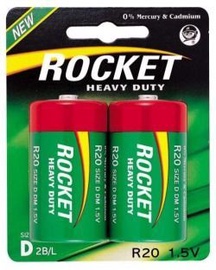 Baterijas Rocket, D, 2 gab.