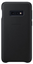 Samsung Leather Cover For Samsung Galaxy S10e Black