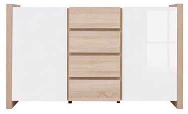 Black Red White Chest Of Drawers Venom Mix White/Sonoma Oak