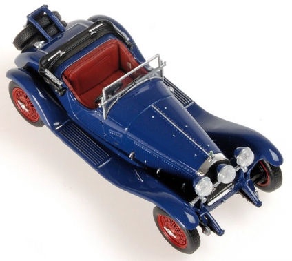 Žaislinis automobilis Minichamps, mėlyna