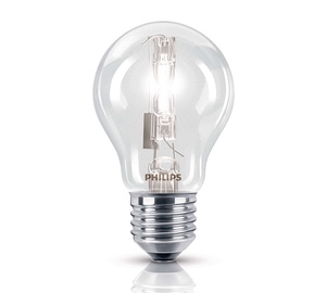 Лампочка Philips Галогеновая, A60, теплый белый, E27, 70 Вт, 1200 лм
