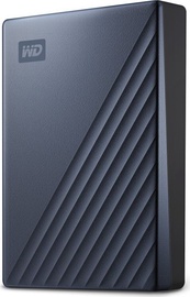 Cietais disks Western Digital, HDD, 5 TB, zila/melna