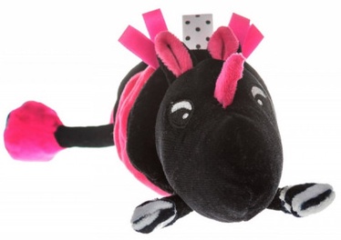 Mīkstā rotaļlieta Hencz Toys Unicorn, melna/rozā