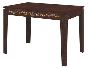Pusdienu galds DaVita Orfej 27.10 Wenge, 1100x750x750 mm
