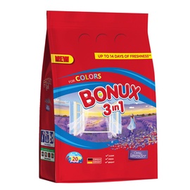 Skalbimo milteliai Bonux Caring Lavender, 1.5 kg