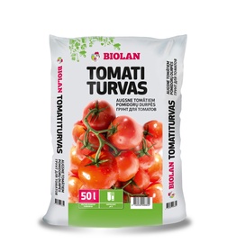 Торфяной субстрат для помидоров Biolan 55300625, 50 л