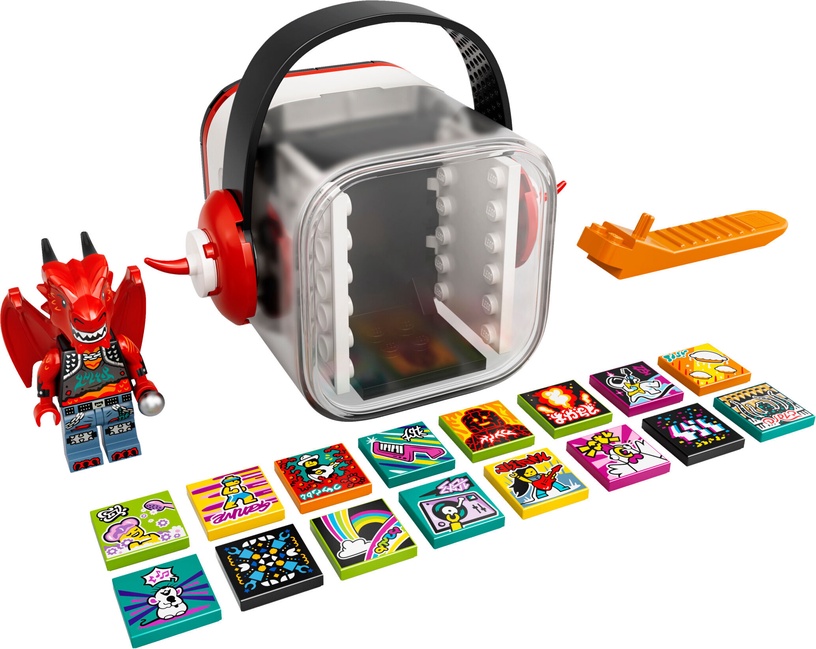 Konstruktor LEGO VIDIYO Metal Dragon BeatBox 43109, 86 tk