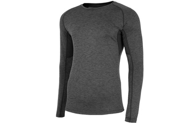 4F Men's Functional Long Sleeve Top Grey M NOSH4-TSMLF002-90M