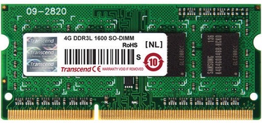 Transcend 4GB DDR3 1600MHz CL11 SO-DIMM for MacBook Pro