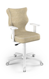 Bērnu krēsls Duo Size 6 VS26, balta/bēša, 400 mm x 1045 mm