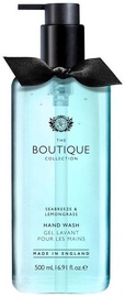 Šķidrās ziepes The English Bathing Company Boutique Sea Breeze & Lemongrass, 500 ml